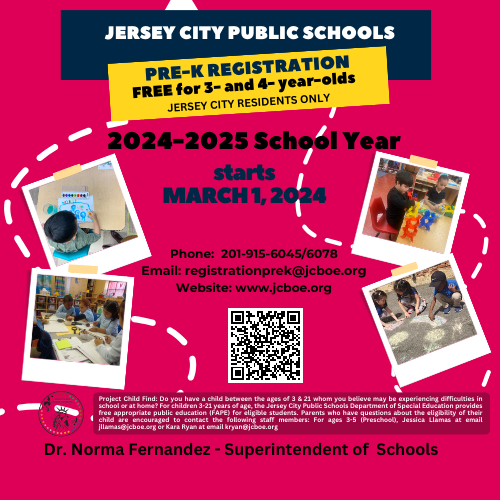 JCPS PreK Registration 20242025 Cordero Community School, PS 37